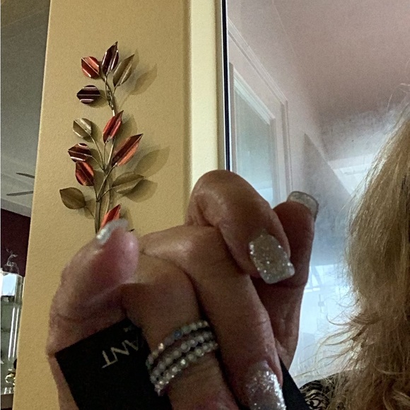 Lane Bryant rings set of 3 solid white and the other one is multicolor s… - Picture 6 of 10